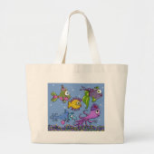 Fischteppich Jumbo Stoffbeutel (Vorne)