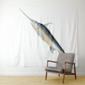 Fischteppich Wandteppich (Beispiel (Horizontal))