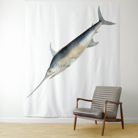 Fischteppich Wandteppich (Beispiel)