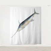 Fischteppich Wandteppich (Vorderseite)