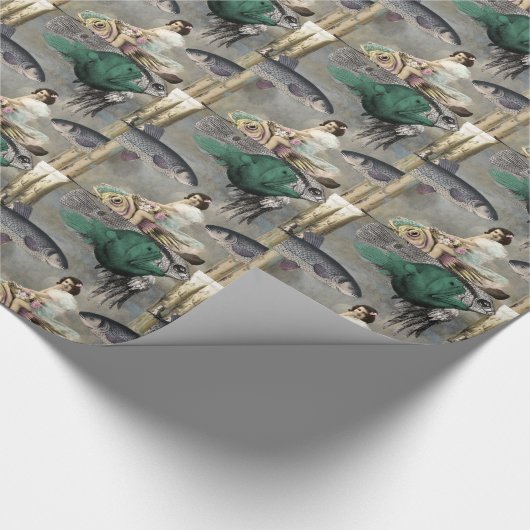 Fischteria Geschenkpapier (Ecke)