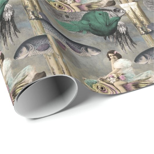 Fischteria Geschenkpapier (Rolleneckpunkt)