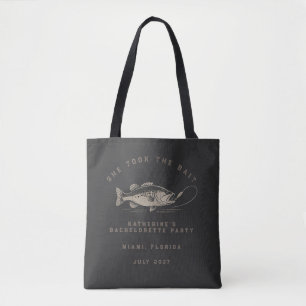 Fischthemen-angepasste Angelausflug-Junggesellinne Tasche