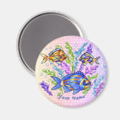 Fischtriade Magnet (Vorderseite/Rückseite)