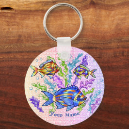 Fischtriade Schlüsselanhänger