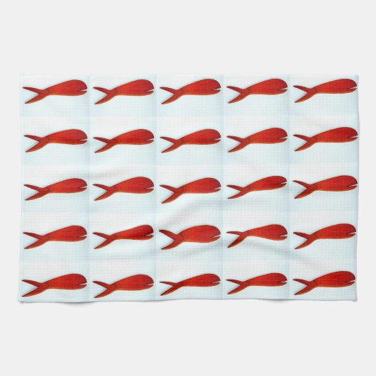 Fischtuch Geschirrtuch (Horizontal)