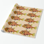 Fischverpackpapier Geschenkpapier (Ungerollt)