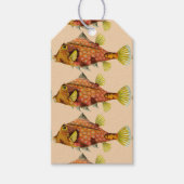 Fischverpackungsmarke Geschenkanhänger (Vorderseite)