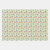 Fischverpackungspapier, nautisches Geschenkpapier Set (Vorderseite 2)