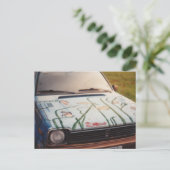 Fischwagen (verschwommen, sorry) postkarte (Stehend Vorderseite)