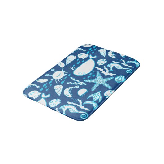 Fischwal Krabbenfänger Seepferd unter dem Meer Badematte (Schrägansicht)