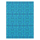 Fischwellen Unterwasser Bohemisches arabisches Mus Tischdecke (Vorderseite)