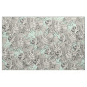 Fischwunder aquamarin stoff (Fat Quarter (45,7 x 55,9 cm))