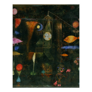 Fischzauber - Paul Klee Poster