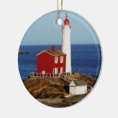 Fisgard Leuchtturm Keramik Ornament (Links)