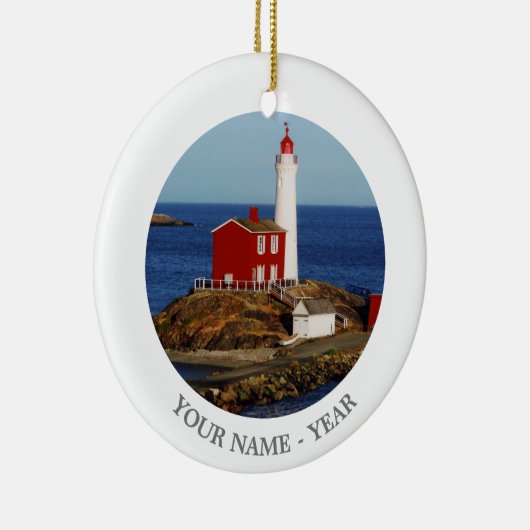 Fisgard Leuchtturm Keramikornament (Rechts)