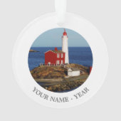 Fisgard Leuchtturm Ornament (Rückseite)