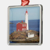 Fisgard Leuchtturm Silbernes Ornament (Links)
