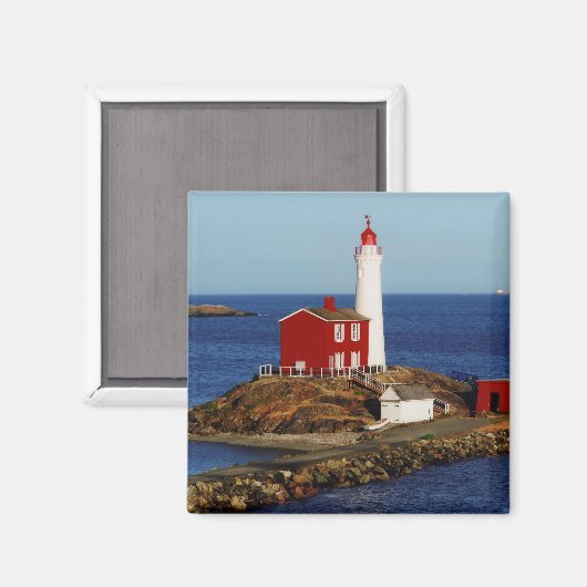 Fisgard Lighthouse Magnet (Vorderseite/Rückseite)