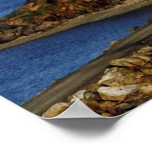 Fisgard Lighthouse Poster (Ecke)