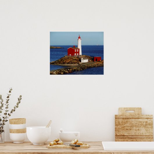 Fisgard Lighthouse Poster (Küche)