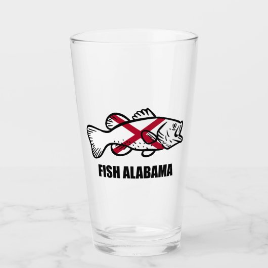 Fish Alabama Glas (Vorderseite)