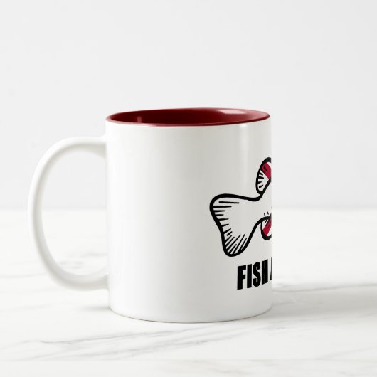 Fish Alabama Zweifarbige Tasse (Links)