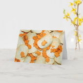 Fish And Chips Karte (Gelbe Blume)