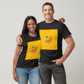 Fish and Chips Pastellkunst T-Shirt (Unisex)