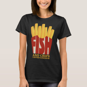 Fish and Chips - Vereinigtes Königreich T-Shirt