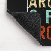 Fish Around And Find Trout Funny Fishing Fishermen Mousepad (Ecke)