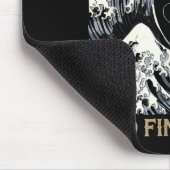 Fish Around And Find Trout Funny Fishing Fishermen Mousepad (Ecke)