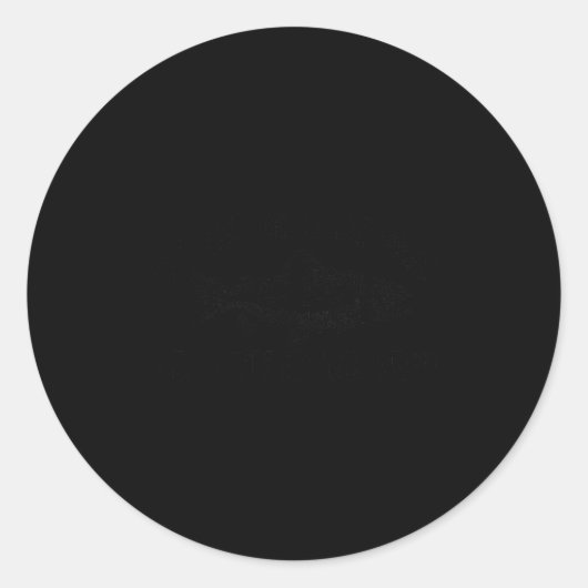 Fish Around Find Trout, Funny Fisherman Fishing Jo Runder Aufkleber (Vorderseite)