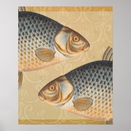 Fish+Artwork+Design+Fishing+Fishy Poster (Vorne)