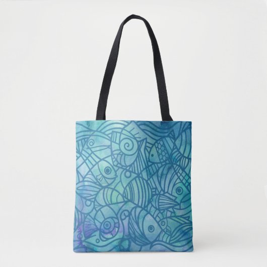 Fish Blues Tasche (Vorderseite)