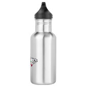 Fish California Trout Edelstahlflasche (Rechts)