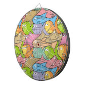 Fish Cartoon Dartscheibe (Vorderseite rechts)