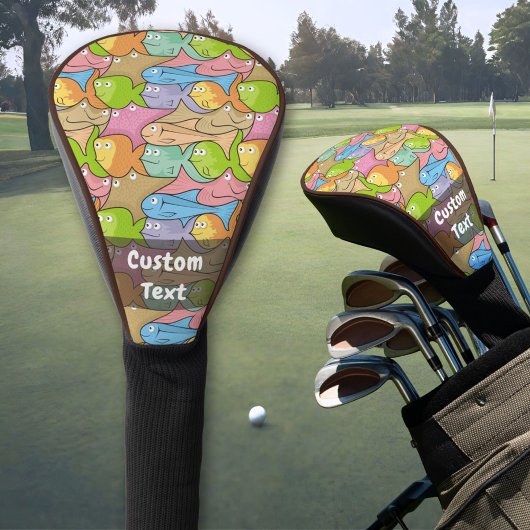 Fish Cartoon Golf Headcover