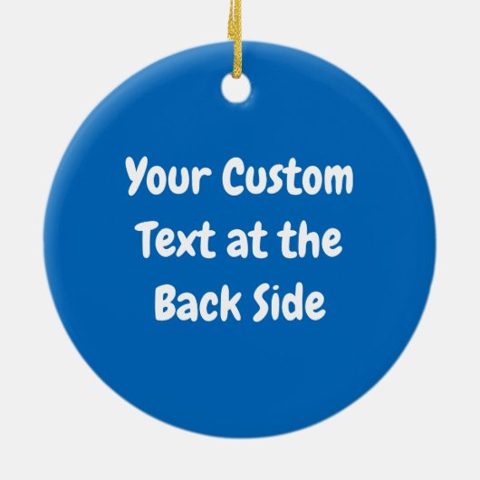 Fish Cartoon Keramik Ornament (Hinten)