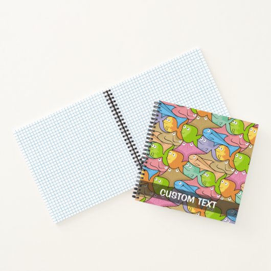 Fish Cartoon Notizblock (Innenseite)