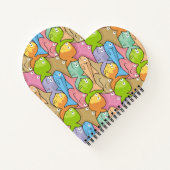 Fish Cartoon Notizbuch (Rückseite)