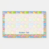 Fish Cartoon Post-it Klebezettel (Vorderseite)