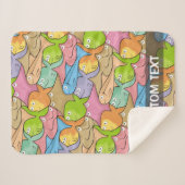 Fish Cartoon Sherpadecke (Vorderseite (Horizontal))