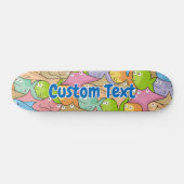 Fish Cartoon Skateboard Deck (Horizontal)