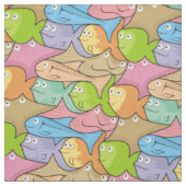 Fish Cartoon Stoff (Muster)