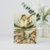 Fish Charmer Postkarte (Stehend Vorderseite)