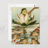 Fish Charmer Postkarte (Vorne/Hinten)