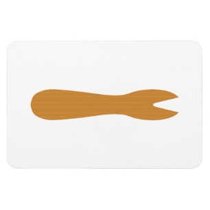 Fish & Chips Shop Holz Gabel Magnet
