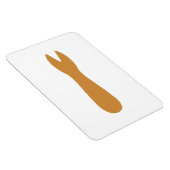 Fish & Chips Shop Holz Gabel Magnet (Rechte Seite)