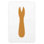 Fish & Chips Shop Holz Gabel Magnet (Vertikal)